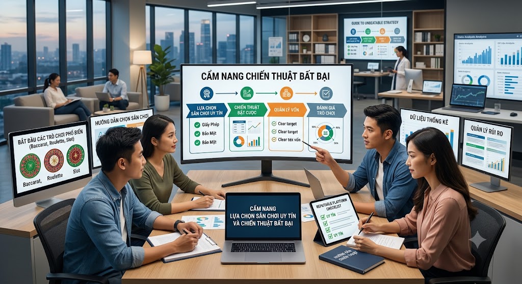 Trò Chơi Đánh Bạc Trực Tuyến: Cẩm Nang Lựa Chọn Sân Chơi Uy Tín Và Chiến Thuật Bất Bại